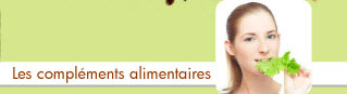 compléments alimentaires