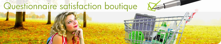 questionnaire satisfaction boutique