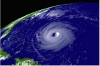 Un cyclone vu de l\'espace