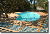 panneau solarie pour piscine