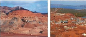 Mines de Nickel de Nouvelle Calédonie (goro)