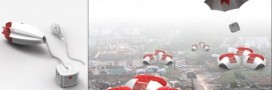 Parachute spécial "premiers secours"