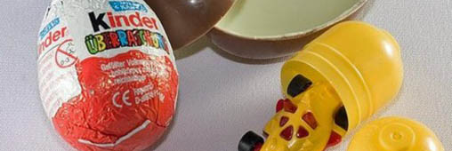 Ces substances que nous cache ... Kinder Surprise