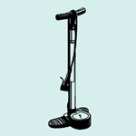 Pompe à vélo pumpipumpe