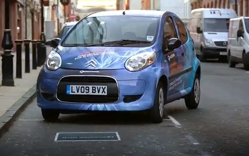 voiture électrique recharge sans fil Recharge sans fil