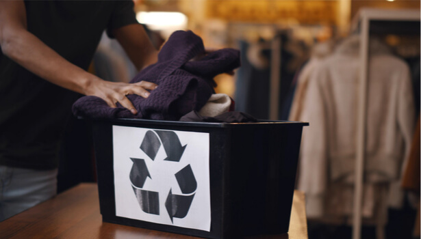 recyclage des vêtements