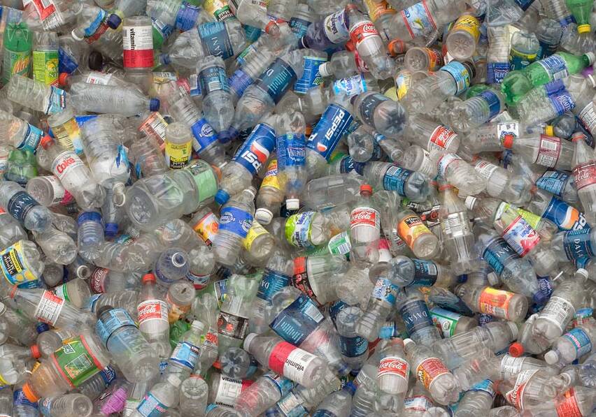 bouteilles plastiques aux Etats-Unis