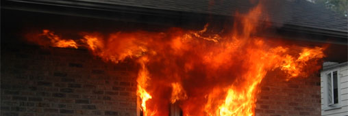 incendie d'origine électrique maison