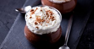 Recette gourmande : liégeois chocolat au riz mandarin Recette gourmande : liégeois chocolat au riz mandarin