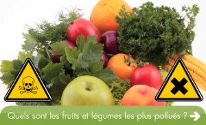 fruits et legumes les plus pollues