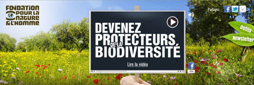 Fondation pour la Nature & l'Homme : la nouvelle campagne pour la protection de la biodiversité