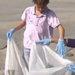 Ramassage du plastique sur les plages