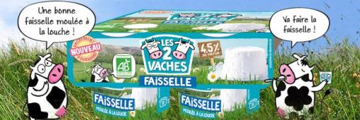 Les 2 Vaches font de la faisselle bio !