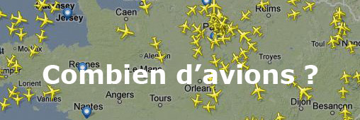 80 000 avions par jour. C’est le nombre…