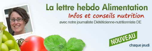 Une newsletter Alimentation – nutrition pour les fidèles de consoGlobe