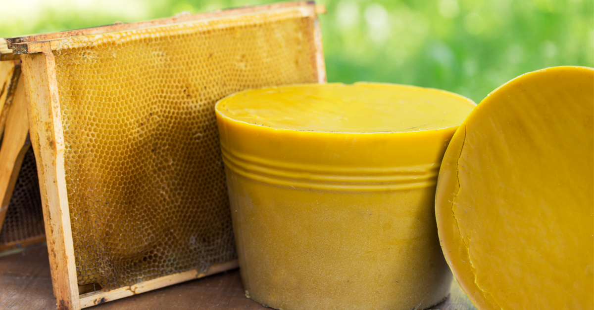 Cire d'abeille de qualité cosmétique blanchie (1 KG)