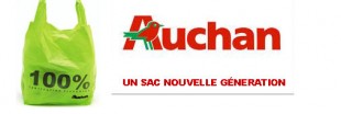 Un sac de caisse nouvelle génération chez Auchan
