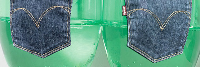 Levis : du plastique dans des jeans