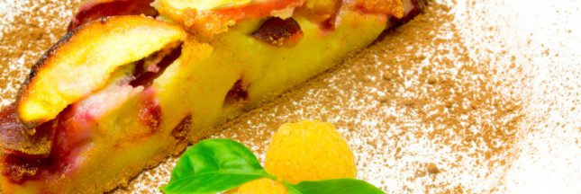 recette clafoutis aux pommes