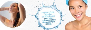 Cyclobox, la douche qu'on peut laisser couler