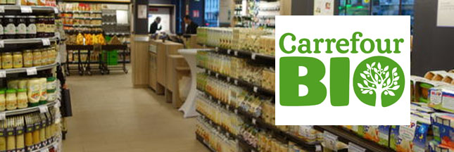 Le nouveau magasin Bio de Carrefour