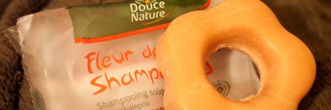 Fleur de shampooing solide Douce Nature, le test de la rédac