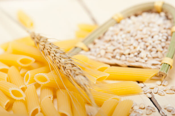 Farine de blé tendre (pâtes, riz, graines, céréales et pains)