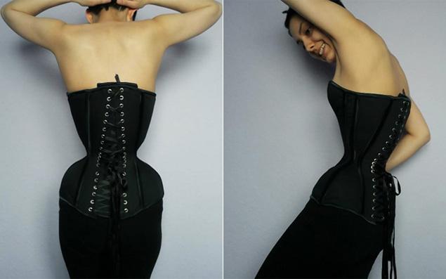 un corset pour affiner la taille