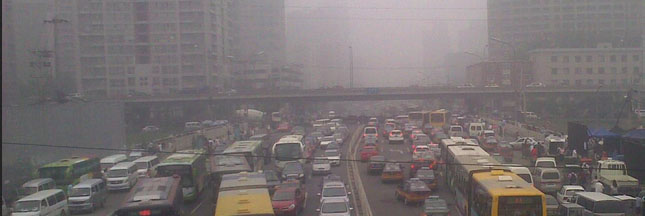 Pollution : les images de la Chine qui suffoque
