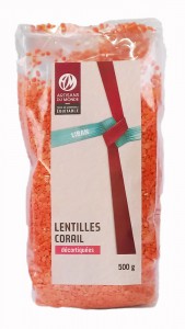 Lentilles corail ADM