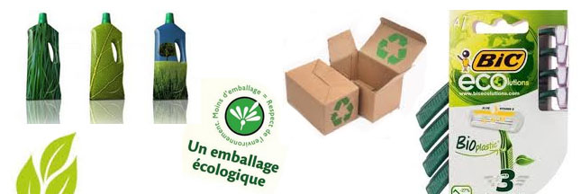 Environnement : des packagings écologiques de plus en plus innovants