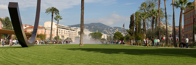 La promenade du Paillon devient le poumon de Nice