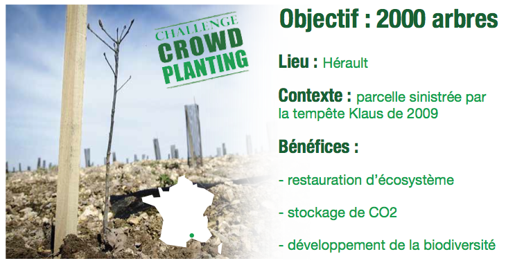 Crowdplanting - Reforest'Action