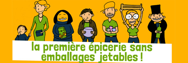 La Recharge,  épicerie française sans emballages jetables !