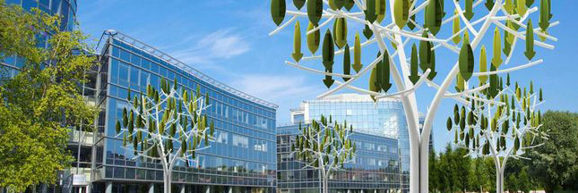 L'arbre à vent, l'éolienne arrive en ville