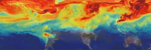 Regardez un an de CO2 sur Terre en vidéo