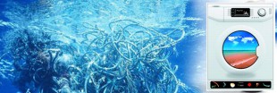 1900 microfibres plastiques polluent l'océan à chaque lavage 1900 microfibres plastiques polluent l'océan à chaque lavage