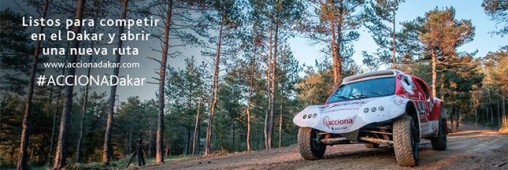 Acciona Dakar 2015 : une voiture électrique dans le désert