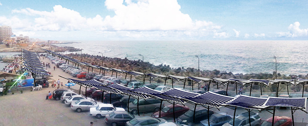 Solar-fabric-carport-parking-membranes-solaires-pvilion