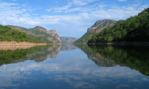 La rivière Songo au Mozambique, combien d'eau