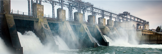 barrage barrages eau rivière fleuve