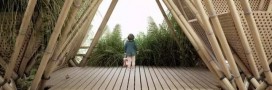 Une ville construite tout en bambou, en photos