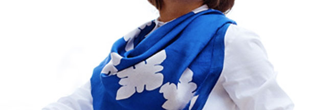 Concours : gagnez un foulard traditionnel kelagayi présenté sur Apparachic