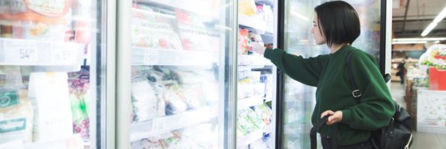 Des aliments surgelés