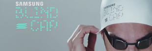 Blind Cap : le bonnet de natation high-tech pour non-voyants