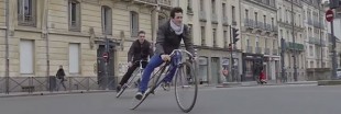 Le Trocadéro-Fixie : le vélo désarticulé