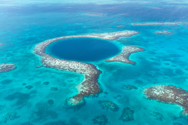 Belize WWF Trou Bleu Blue Hole