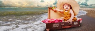 5 astuces pour préparer la valise d'été de bébé