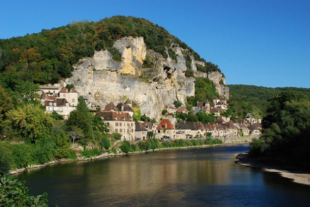 cité troglodytes Roque Gageac France