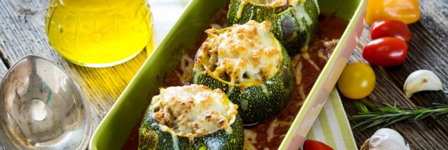 courgettes rondes farcies